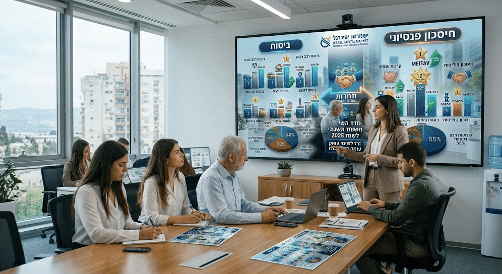 מדד השירות לשנת 2025: אלו חברות הביטוח וקרנות הפנסיה המובילות בישראל